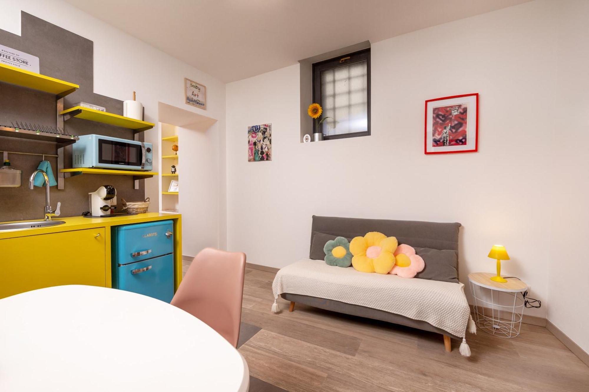 Baby Art Apartment อาโรนา ภายนอก รูปภาพ